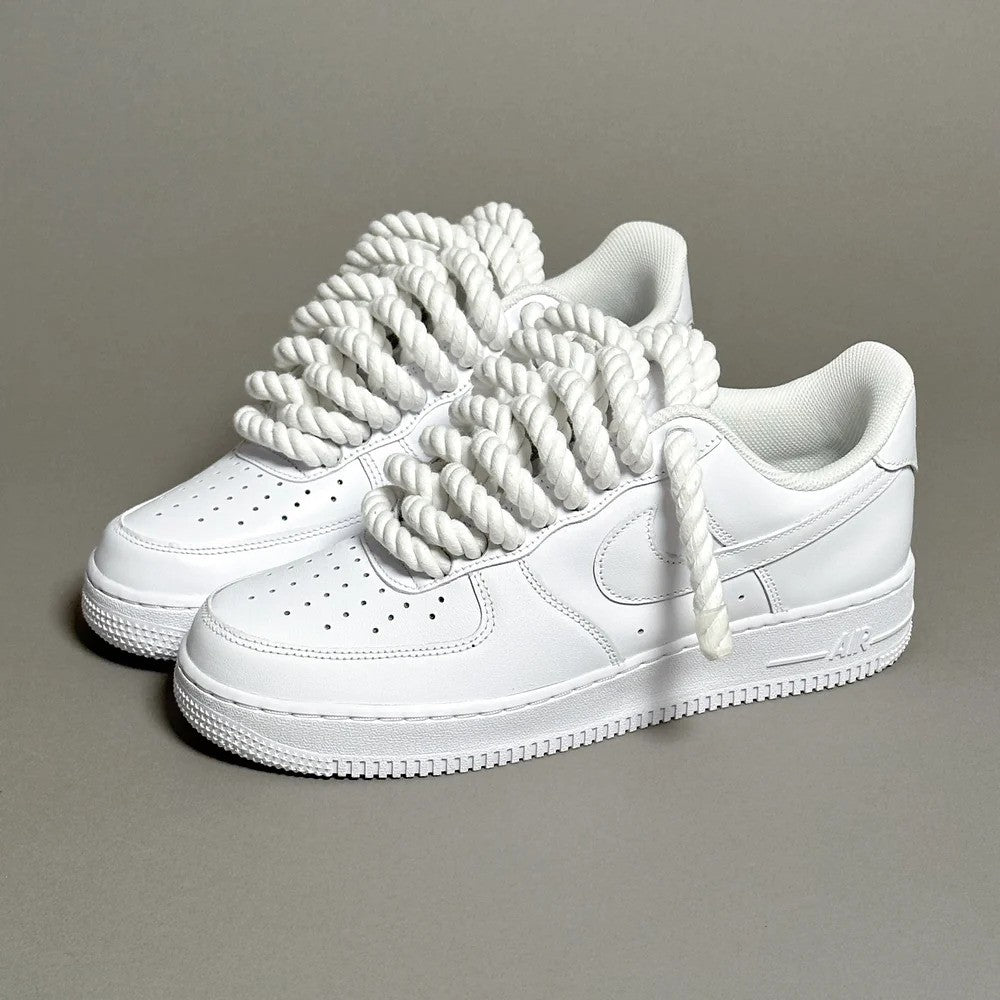 Nike Air Force 1 “Rope Laces” White og
