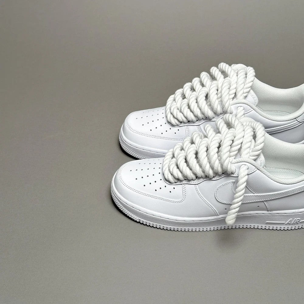 Nike Air Force 1 “Rope Laces” White og
