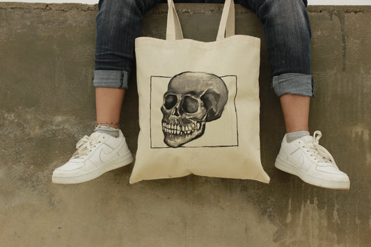 SKULL TOTE BAG